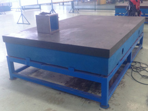 Cast iron surface plate